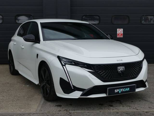 Peugeot 308 1.6 Plug-in Hybrid 225 GT Premium 5dr e-EAT8 Hatchback Petrol / Electric Hybrid WHITE
