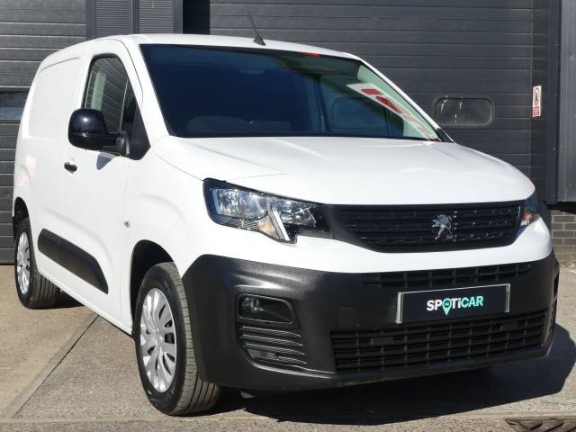 Peugeot Partner 1000 1.5 BlueHDi 100 Professional Prem Van [6 Spd] Panel Van Diesel WHITE