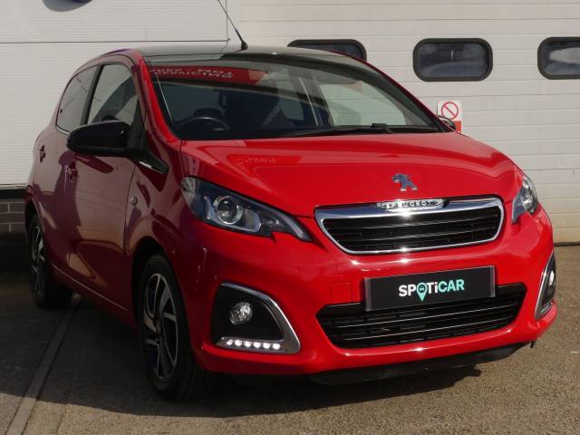 Peugeot 108 1.0 72 Allure 5dr Hatchback Petrol RED