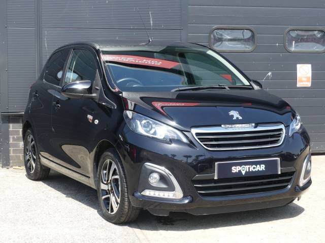 Peugeot 108 1.0 72 Allure 5dr Hatchback Petrol BLACK