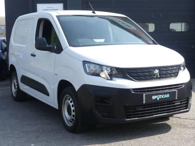 Peugeot Partner 1000 1.5 BlueHDi 100 Professional Premium + Van Panel Van Diesel WHITE