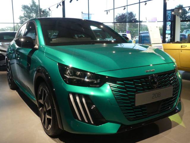 Peugeot 208 1.2 Turbo GT Euro 6 (s/s) 5dr Hatchback Petrol Alvao Green