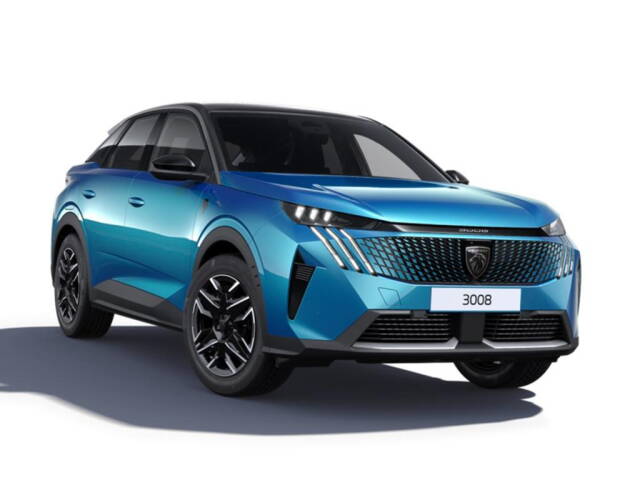 Peugeot 3008 1.2 GT e-DSC6 Euro 6 (s/s) 5dr SUV Hybrid Obsession Blue