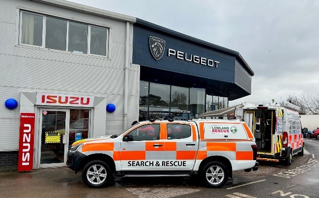 Wiltshire Search and Rescue visit Fussell Wadman