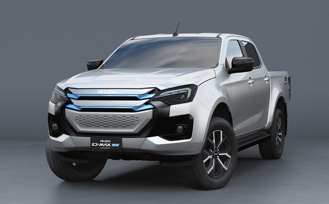 Electric Isuzu D-Max revealed