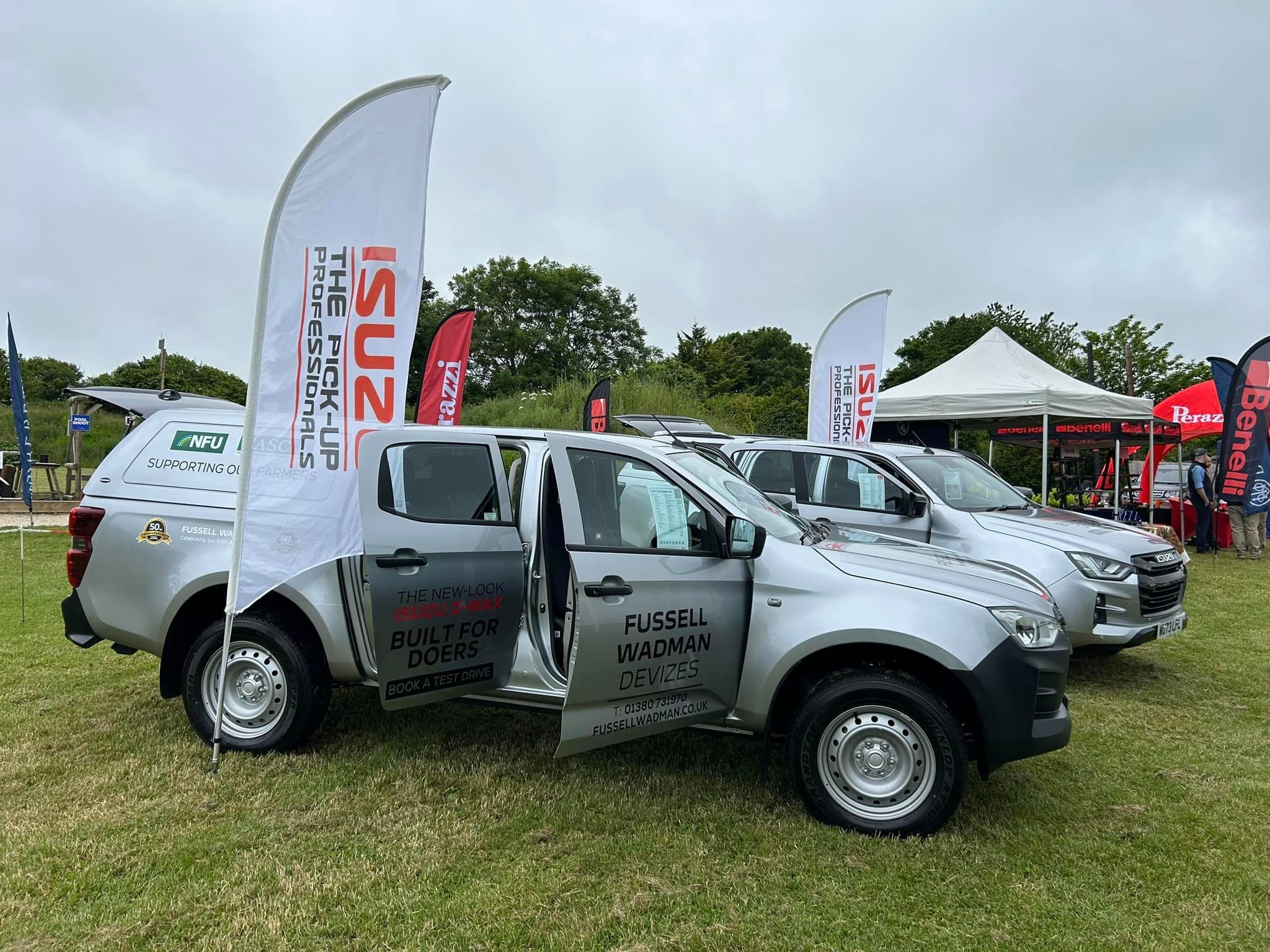 Fussell Wadman on display at Rainscombe Country Show & Barbury Game Show