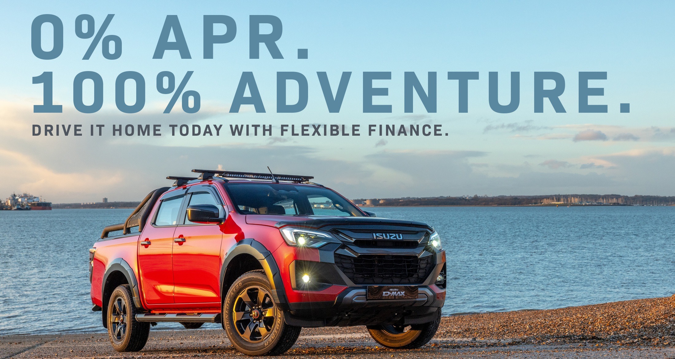 0% APR FINANCE OFFER ON D-MAX V-CROSS AUTOMATIC