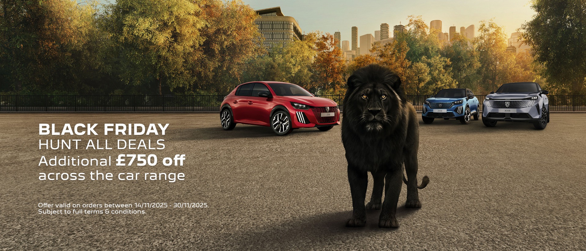 Black Friday new car offer