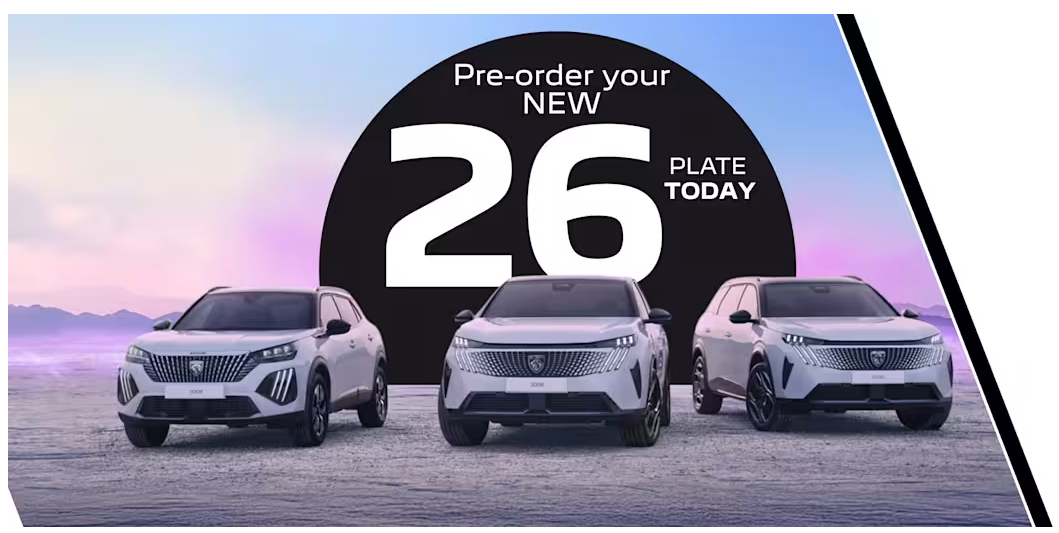 PRE ORDER YOUR NEW 26 REGISTRATION PLATE TODAY