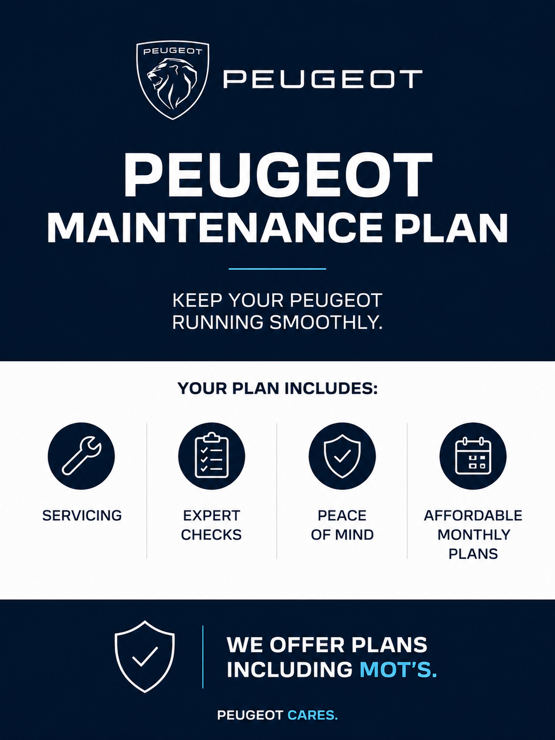 Peugeot Maintenance plans