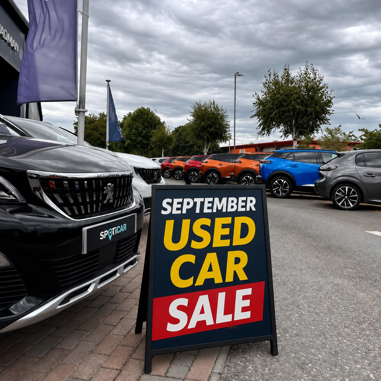 September used car sale