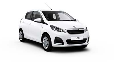 Peugeot 108 - Available In Diamond White