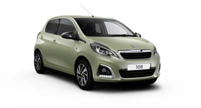 Peugeot 108 - Available In Smooth Green