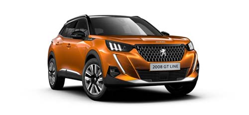 Peugeot 2008 - Available In Orange Fusion