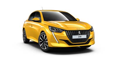 Peugeot 208 - Available In Faro Yellow
