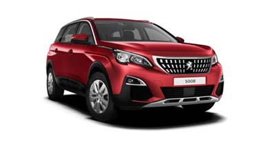 Peugeot 5008 - Available In Ultimate Red