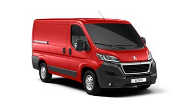 Peugeot Boxer - Available In Volcano Red